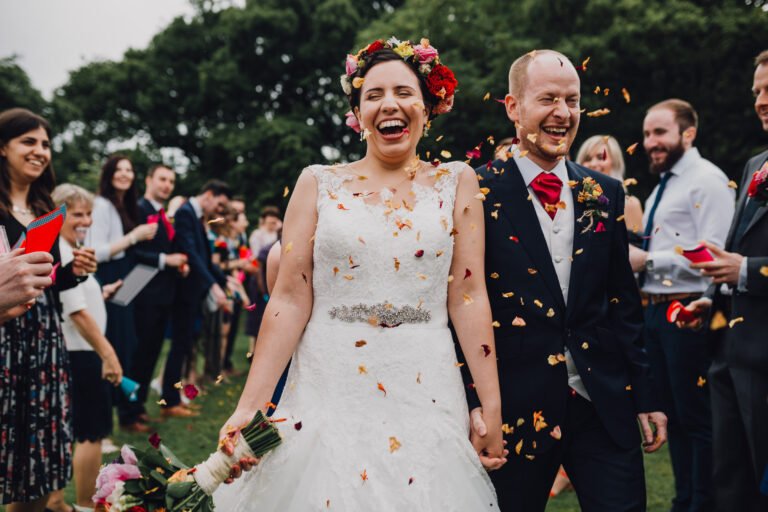 Confetti on your wedding day